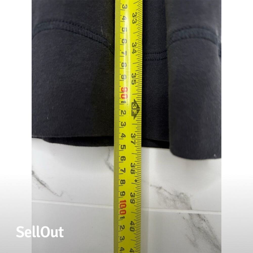 G-Star Raw Women's Black T-Shirt Dress Mesh Panel Short Sleeve S View 3